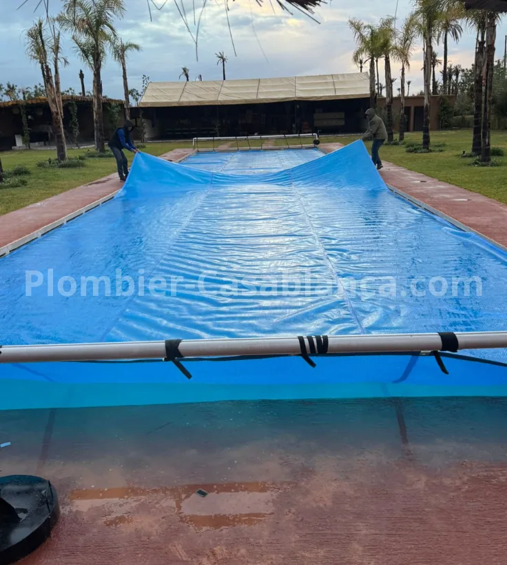 Couverture piscine Casablanca